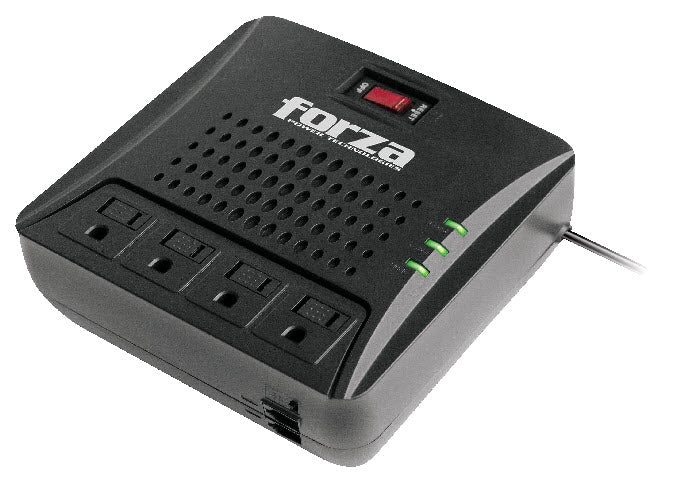 Forza Forza FVR Series FVR-3001 - Regulador automático de voltaje - CA 110/120 V - 1500 vatios - 3000 VA - conectores de salida: 4 FVR-3001