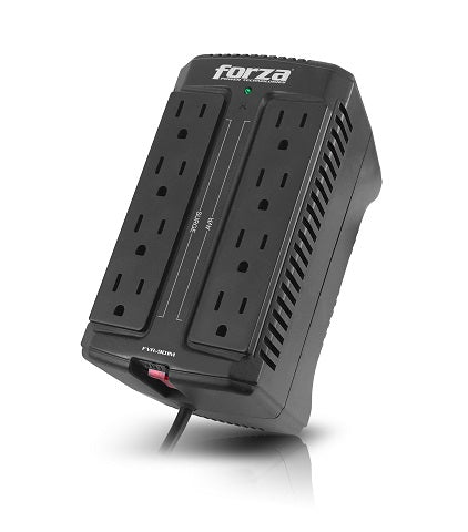 Forza Forza FVR Series FVR-901M - Regulador automático de voltaje - CA 120 V - 450 vatios - 900 VA - conectores de salida: 8 - México FVR-901M
