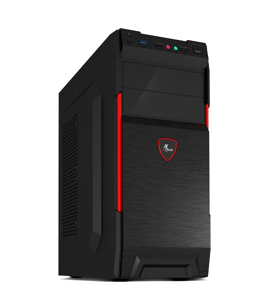 Xtech Xtech - Desktop - ATX - Black and red - 600W PS XTQ-214 XTQ-214