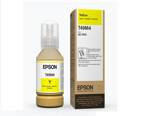 Epson Epson T49M - 140 ml - amarillo - original - recarga de tinta - para SureColor F170, F570 T49M420