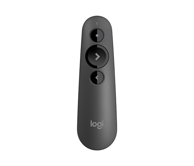 Logitech Logitech R500 - Control remoto para presentaciones - 3 botones - grafito 910-006518