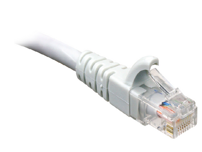 Nexxt Solutions Infrastructure Nexxt - Cable de interconexión - RJ-45 (M) a RJ-45 (M) - 2.1 m - UTP - CAT 6a - trenzado - gris PCGPCC6ALZ07GR