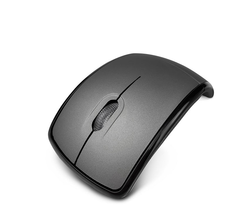 Klip Xtreme Klip Xtreme - Mouse - 2.4 GHz - Wireless - Gray - Foldable - 1000dpi KMW-375GR