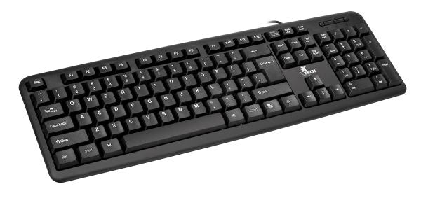 Xtech Xtech - Keyboard - Wired - English - USB - Black - Standard XTK-092E XTK-092E