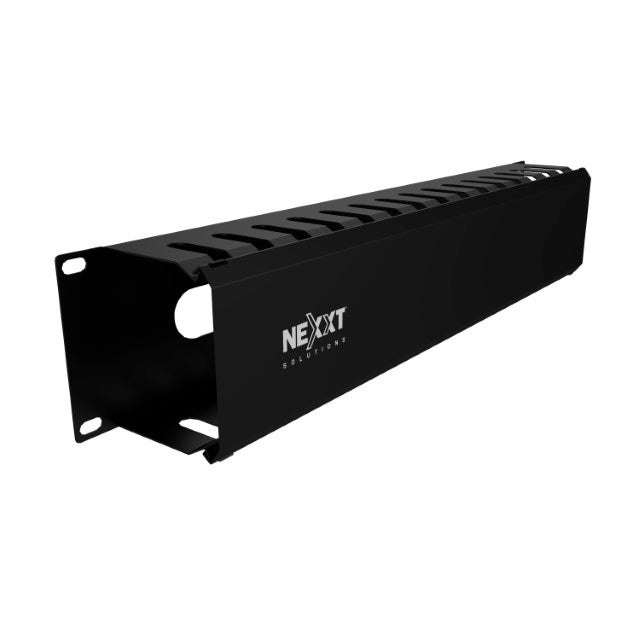 Nexxt Solutions Infrastructure Nexxt Solutions - Conducto de organización de cables de bastidor (horizontal) - 2U - 19" NPM-DH2UB