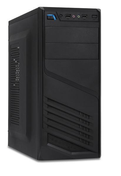 Xtech Xtech - Desktop - All black - ATX - pc case 600W ps XTQ-200