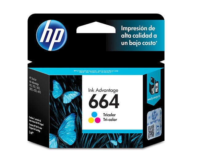 HP HP - Ink cartridge - Tricolor - 664 F6V28AL