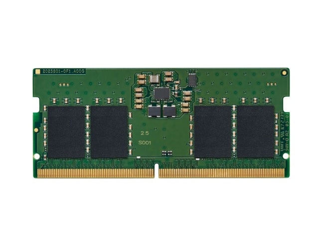 Kingston Kingston - DDR5 - módulo - 8 GB - SO DIMM de 262 contactos - 5600 MHz / PC5-44800 - CL46 - 1.1 V - sin búfer - ECC KCP556SS6-8