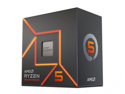 AMD AMD Ryzen 5 7600 - 3.8 GHz - 6 núcleos - 12 hilos - 32 MB caché - Socket AM5 - Caja 100-100001015BOX