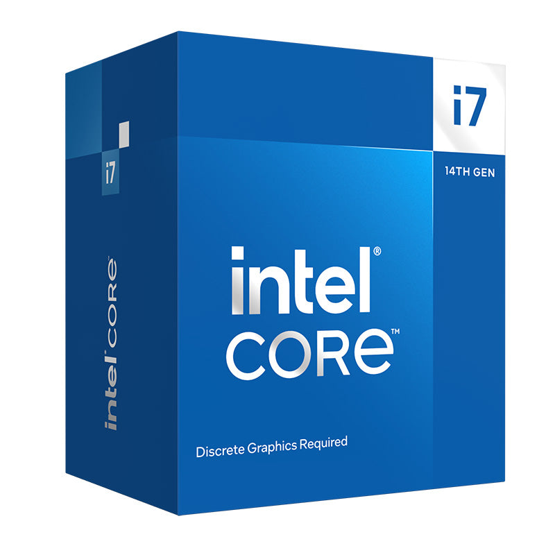 Intel Intel Core i7 i7-14700F - 2.1 GHz - 20 núcleos - 28 hilos - 33 MB caché - FCLGA1700 Socket - Caja BX8071514700F
