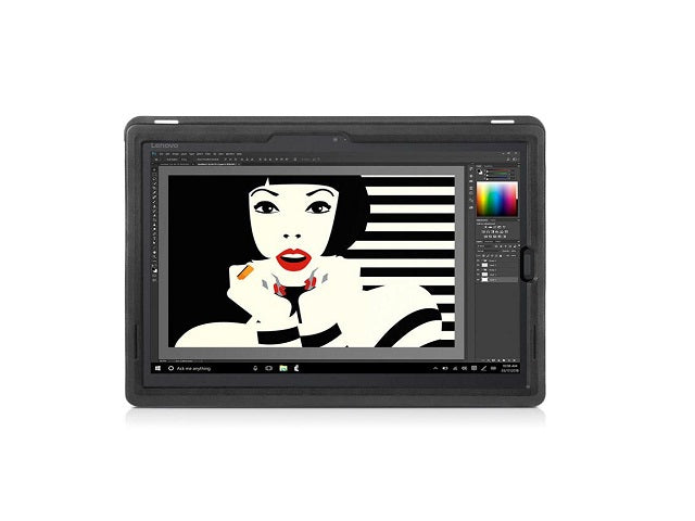 Lenovo Lenovo Protector - Gen 3 - carcasa protectora para tableta - resistente - policarbonato, elastómero termoplástico (TPE) - negro - para ThinkPad X1 Tablet (3rd Gen) 20KJ, 20KK 4X40Q62112