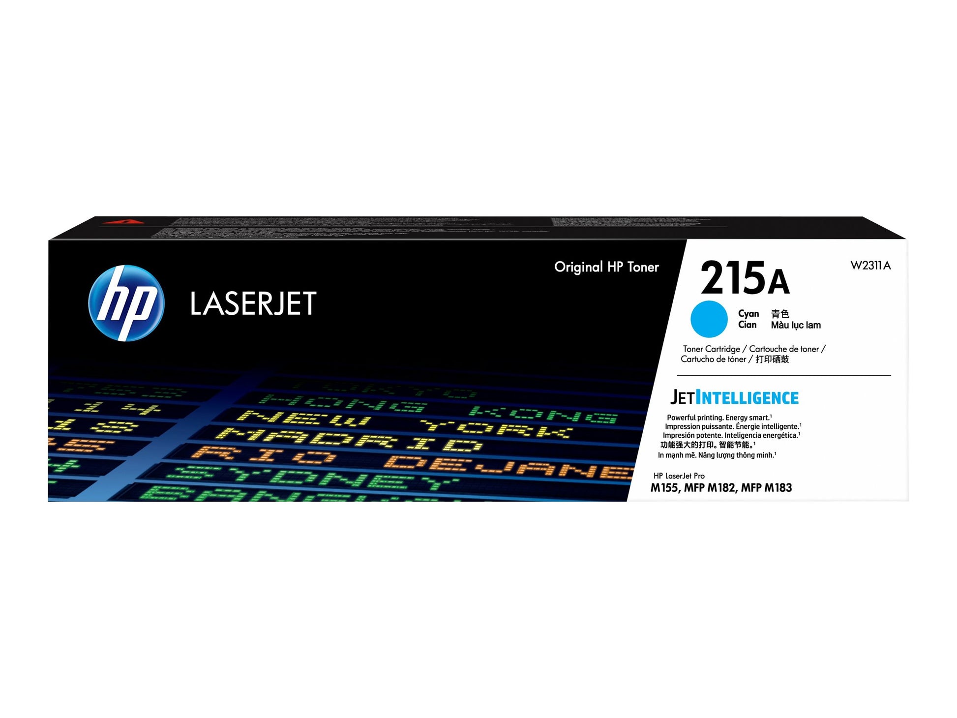 HP HP 215A - Cián - original - LaserJet - cartucho de tóner (W2311A) - para Color LaserJet Pro M155a, M155nw, MFP M182n, MFP M182nw, MFP M183fw W2311A