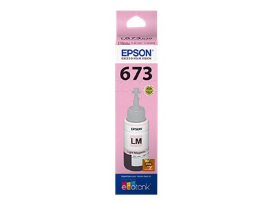 Epson Epson T673 - Magenta claro - original - recarga de tinta - para Epson L1800, L800, L805, L810, L850; EcoTank L1800 T673620-AL