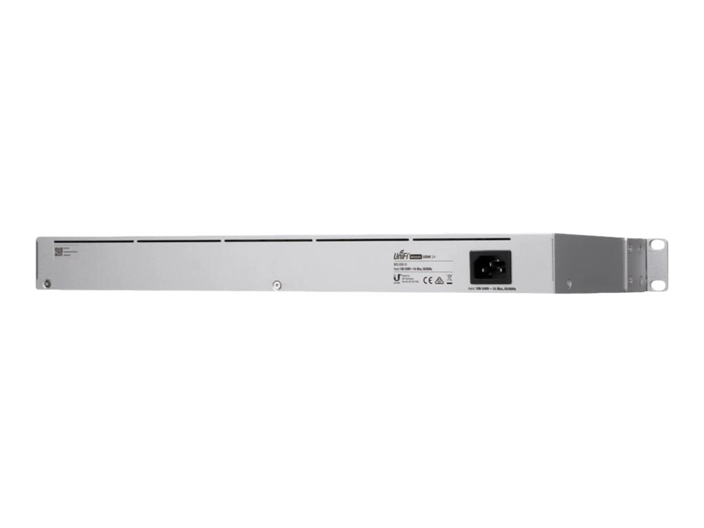 Ubiquiti Ubiquiti UniFi Switch USW-24 - Conmutador - Gestionado - 24 x 10/100/1000 + 2 x Gigabit SFP - montaje en rack, sobremesa USW-24