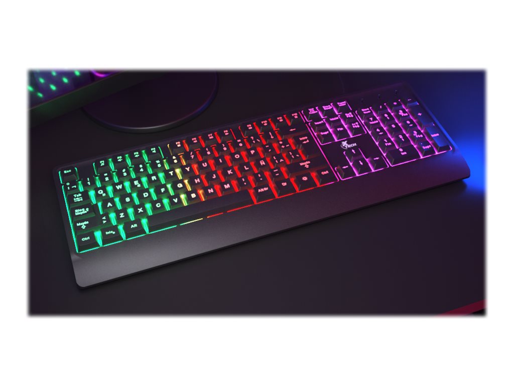 Xtech Xtech CHEVALIER XTK-505S - Teclado - retroiluminación - USB - QWERTY - español XTK-505S