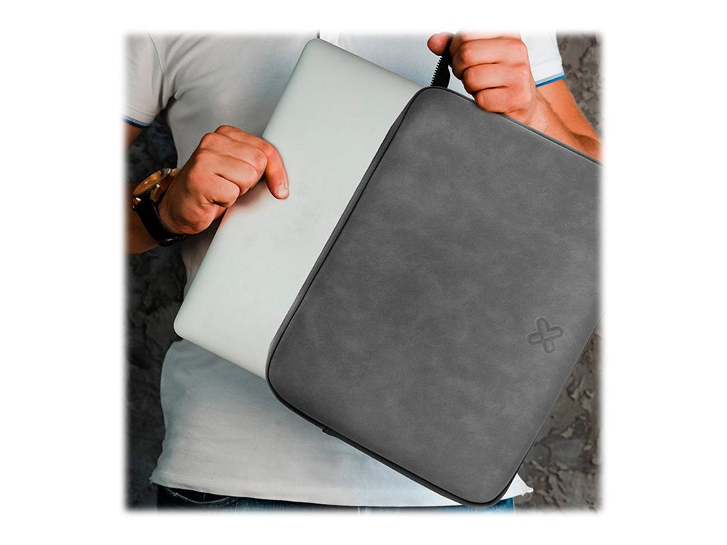 Klip Xtreme Klip Xtreme SquareShield KNS-220 - Funda para portátil - 15.6" - gris KNS-220GR