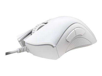 Razer Razer DeathAdder Essential - White Edition - ratón - ergonómico - diestro - óptico - 5 botones - cableado - USB - blanco RZ01-03850200-R3U1