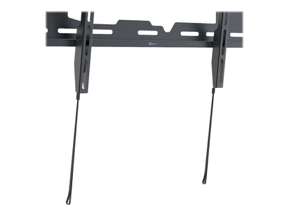 Klip Xtreme Klip Xtreme KTM-352 - Abrazadera - perfil bajo - para pantalla plana curva - bloqueable - acero - negro - tamaño de pantalla: 37"-80" - se puede instalar en la pared KTM-352