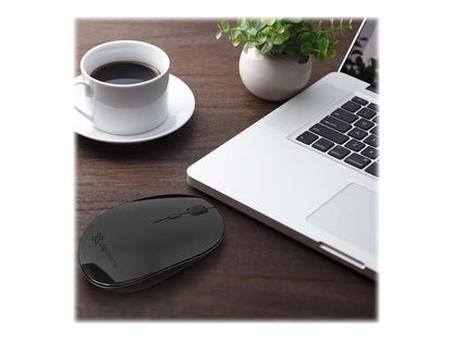 Klip Xtreme Klip Xtreme Arrow BT KMB-251BK - Ratón - diestro y zurdo - óptico - 4 botones - inalámbrico - Bluetooth 5.1 - negro KMB-251BK