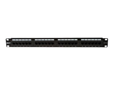 Nexxt Solutions Infrastructure Nexxt - Tablero de conexiones - CAT 6 - 19" - 24 puertos AW191NXT06