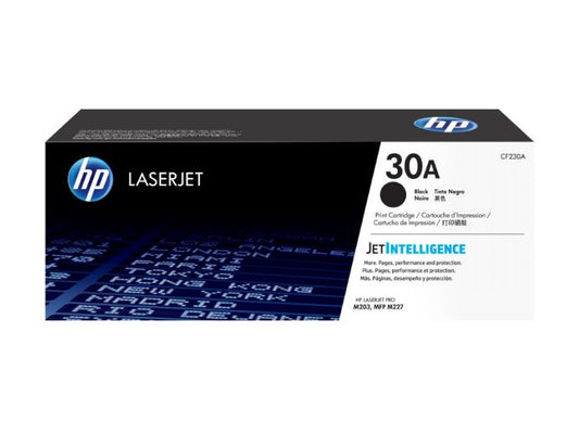 HP HP 30A - Negro - original - LaserJet - cartucho de toner (CF230A) - para LaserJet Pro M203dn, M203dw, M227fdw, MFP M227fdn, MFP M227fdw, MFP M227sdn CF230A