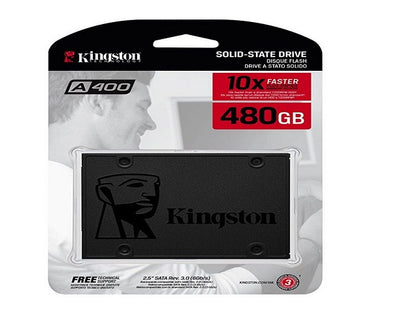 Kingston Kingston A400 - SSD - 480 GB - interno - 2.5" - SATA 6Gb/s SA400S37/480G