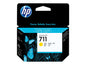 HP HP 711 - 29 ml - amarillo - original - DesignJet - cartucho de tinta - para DesignJet T100, T120, T120 ePrinter, T125, T130, T520, T520 ePrinter, T525, T530 CZ132A