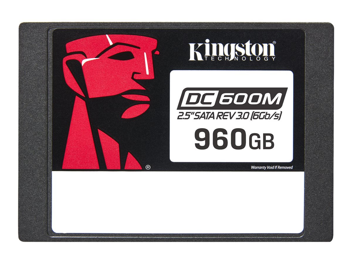 Kingston Kingston DC600M - SSD - Mixed Use - 960 GB - interno - 2.5" - SATA 6Gb/s SEDC600M/960G