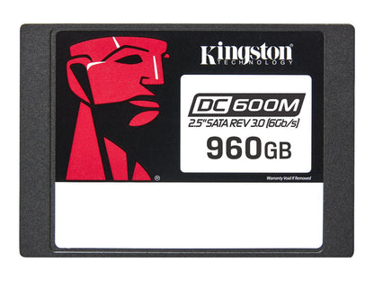 Kingston Kingston DC600M - SSD - Mixed Use - 960 GB - interno - 2.5" - SATA 6Gb/s SEDC600M/960G