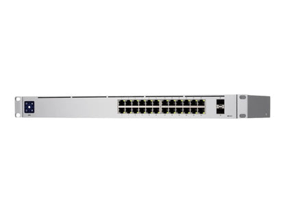 Ubiquiti Ubiquiti UniFi Switch USW-24 - Conmutador - Gestionado - 24 x 10/100/1000 + 2 x Gigabit SFP - montaje en rack, sobremesa USW-24
