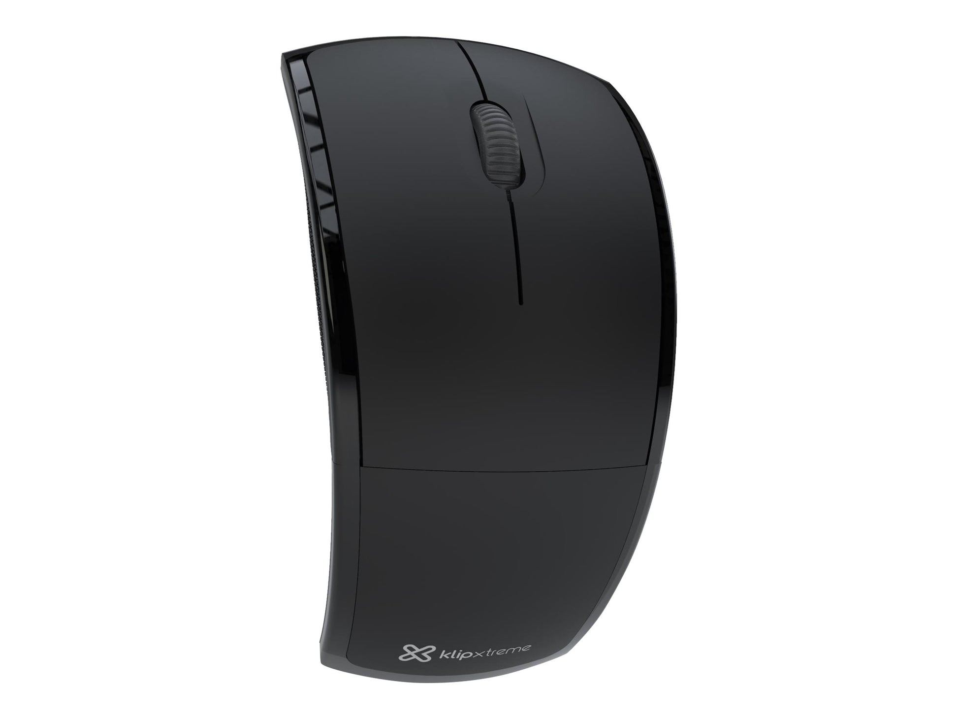 Klip Xtreme Klip Xtreme Lightflex KMW-375 - Ratón - ergonómico - óptico - 3 botones - inalámbrico - 2.4 GHz - receptor inalámbrico USB - negro KMW-375BK