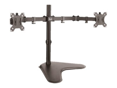 Klip Xtreme Klip Xtreme KPM-311 - Base - para 2 pantallas LCD - plástico, acero de alta calidad - negro - tamaño de pantalla: 13"-32" - soporte para escritorio KPM-311
