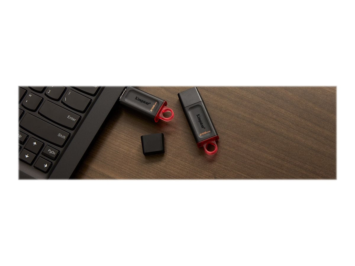 Kingston Kingston DataTraveler Exodia - Unidad flash USB - 256 GB - USB 3.2 Gen 1 - negro/rosa DTX/256GB