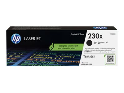 HP HP 230X - Negro - original - LaserJet - cartucho de tóner (W2300X) - para Color LaserJet Pro 4201, 4203, MFP 4301, MFP 4303 W2300X