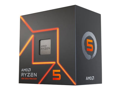 AMD AMD Ryzen 5 7600 - 3.8 GHz - 6 núcleos - 12 hilos - 32 MB caché - Socket AM5 - Caja 100-100001015BOX