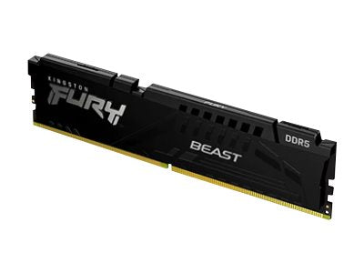 Kingston Fury Kingston FURY Beast - DDR5 - módulo - 32 GB - DIMM de 288 contactos - 5600 MT/s / PC5-44800 - CL40 - 1.25 V - sin búfer - on-die ECC KF556C40BB-32