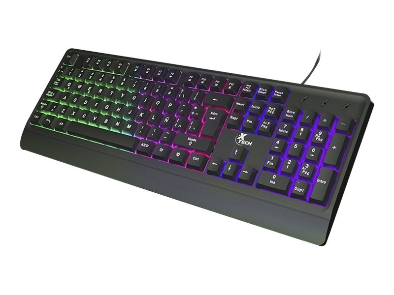 Xtech Xtech CHEVALIER XTK-505S - Teclado - retroiluminación - USB - QWERTY - español XTK-505S