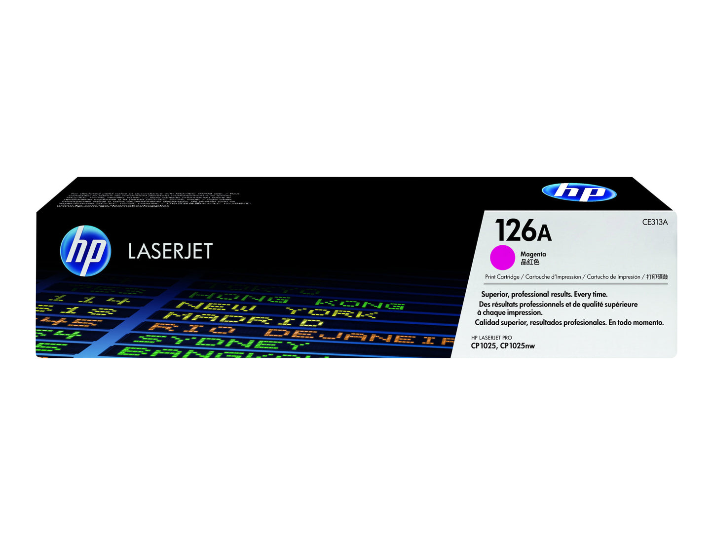 HP HP 126A - Magenta - original - LaserJet - cartucho de tóner (CE313A) - para Color LaserJet Pro CP1025; LaserJet Pro MFP M175; TopShot LaserJet Pro M275 CE313A
