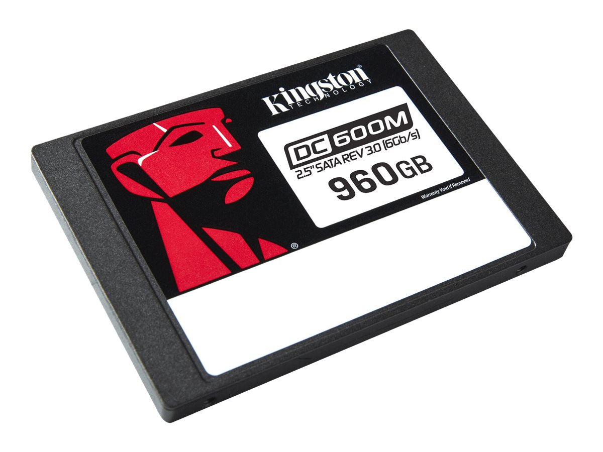 Kingston Kingston DC600M - SSD - Mixed Use - 960 GB - interno - 2.5" - SATA 6Gb/s SEDC600M/960G