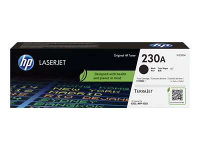 HP HP 230A - Negro - original - LaserJet - cartucho de tóner (W2300A) - para Color LaserJet Pro 4201, 4203, MFP 4301, MFP 4303 W2300A