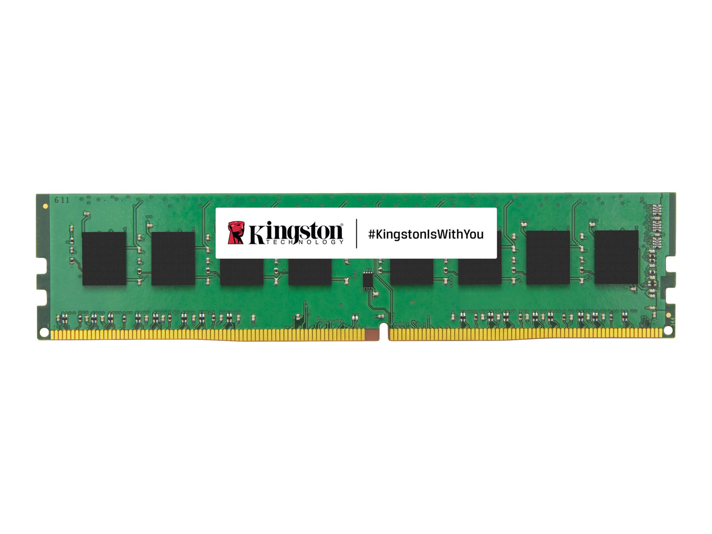 Kingston ValueRam Kingston ValueRAM - DDR4 - módulo - 8 GB - DIMM de 288 contactos - 3200 MT/s / PC4-25600 - CL22 - 1.2 V - sin búfer - no ECC KVR32N22S6/8
