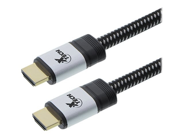 Xtech Xtech - Alta velocidad - cable HDMI con Ethernet - HDMI macho a HDMI macho - 1.83 m - admite 4K60Hz (3840 x 2160) XTC-626