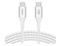 Belkin Belkin BoostCharge - Cable USB - 24 pin USB-C (M) a 24 pin USB-C (M) - USB 2.0 - 2 m - compatible con hasta 240 W de potencia - blanco CAB015bt2MWH