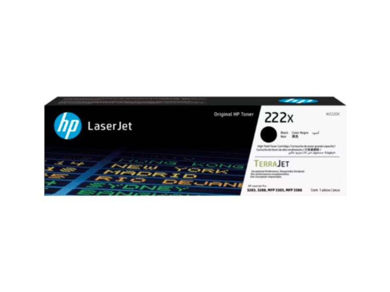 HP HP - 222X - Toner cartridge - Black - ORIGINAL LASERJET W2220X