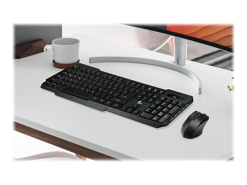 Xtech Xtech XTK-309S - Juego de teclado y ratón - inalámbrico - 2.4 GHz - QWERTY - español XTK-309S