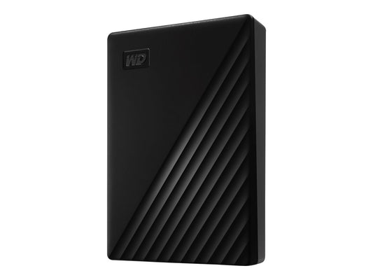 Western Digital WD My Passport WDBPKJ0040BBK - Disco duro - cifrado - 4 TB - externo (portátil) - USB 3.2 Gen 1 - AES de 256 bits - negro WDBPKJ0040BBK-WESN