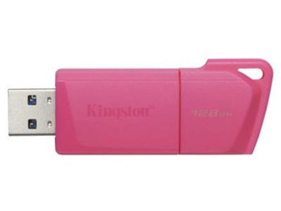 Kingston Kingston - USB flash drive - USB 3.2 Gen 2 - DTXM - NEON PINK KC-U2L128-7LN