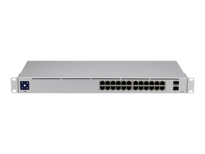 Ubiquiti Ubiquiti UniFi Switch USW-24 - Conmutador - Gestionado - 24 x 10/100/1000 + 2 x Gigabit SFP - montaje en rack, sobremesa USW-24