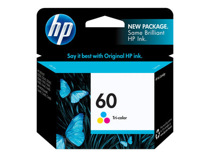 HP HP 60 - 4 ml - color (cian, magenta, amarillo) - original - cartucho de tinta - para Deskjet F4210, F4213, F4230, F4235, F4250, F4273, F4274, F4275, F4283, F4288, F4292, F4293 CC643WL
