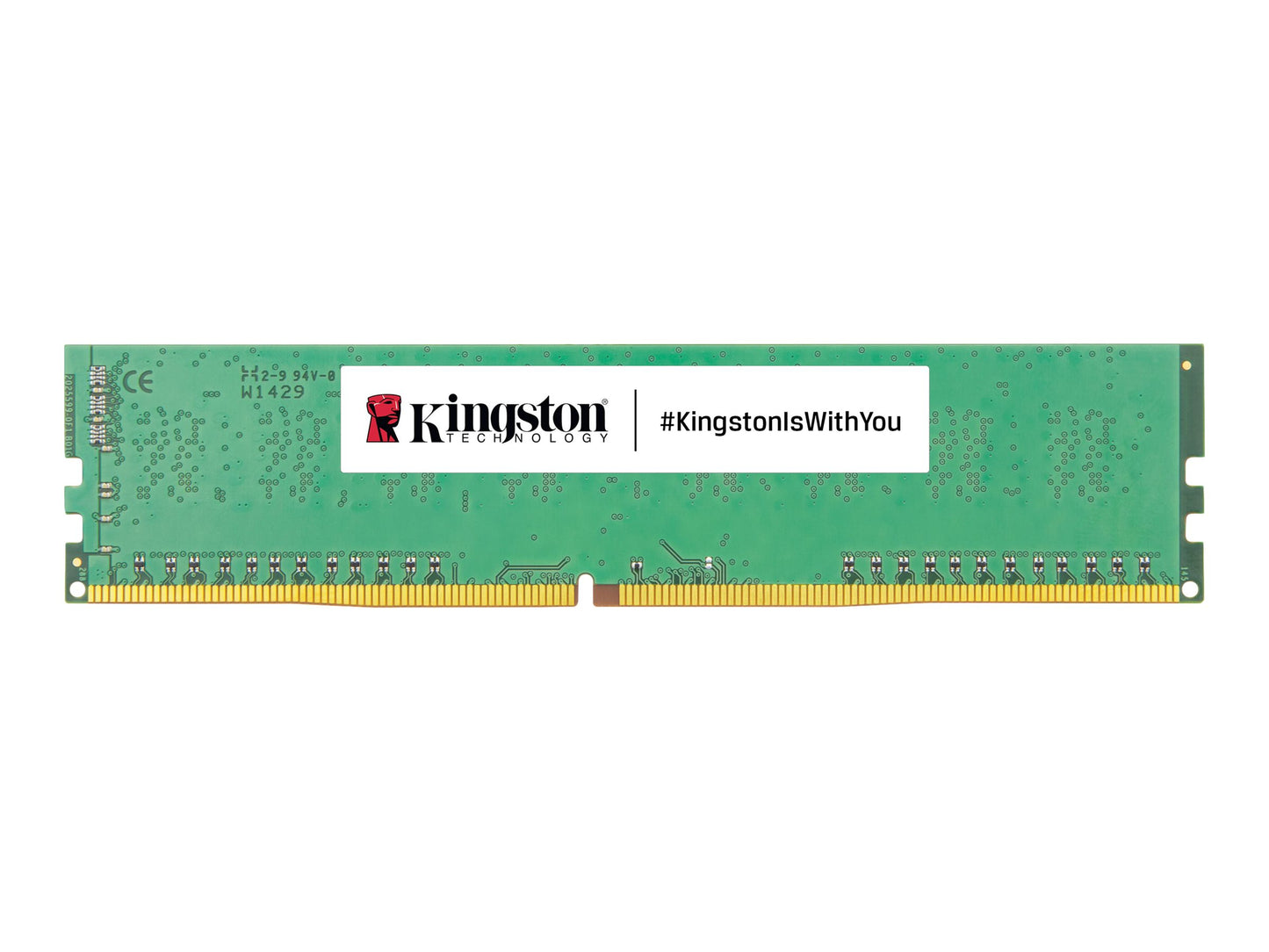 Kingston ValueRam Kingston ValueRAM - DDR4 - módulo - 8 GB - DIMM de 288 contactos - 3200 MT/s / PC4-25600 - CL22 - 1.2 V - sin búfer - no ECC KVR32N22S6/8